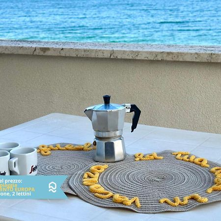 Rs321 - Marcelli, Trilocale Fronte Mare Con Spiaggia Inclusa 外观 照片